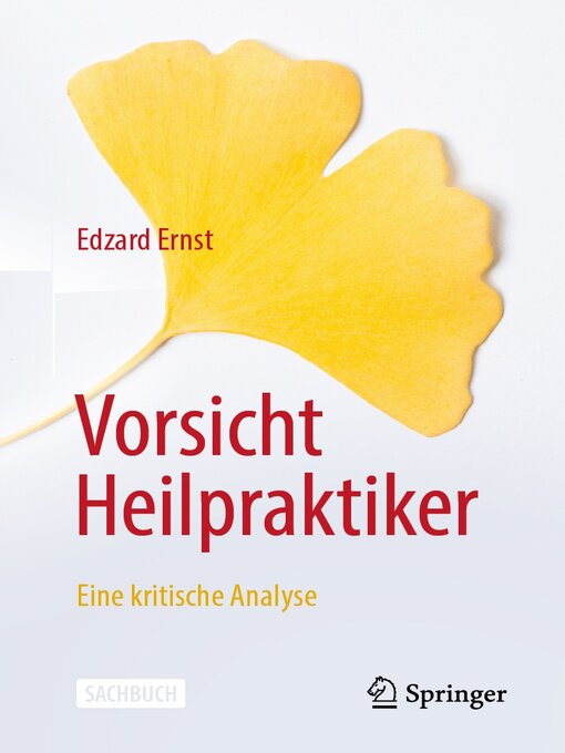 Title details for Vorsicht Heilpraktiker by Edzard Ernst - Available